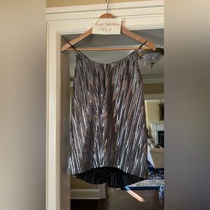 Express Metallic Striped Camisole